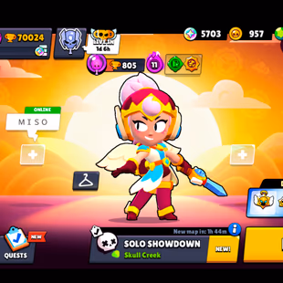 14 MYTHIC SKINS | 273 SKINS | 70.000 TROPHY | 99 BRAWLERS | 33 HYPERCHARGED | 40 MAXED BRAWLERS | 2 BUFFIES - Image 1