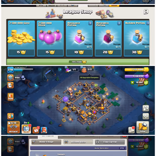 🔥6x Sceneries🔥 Xp-278 || Th18 || 10k Gems || Max Epic Equipment || Heroes 105-105-95-80-55 || 6 Builders || NC Avail - Image 8