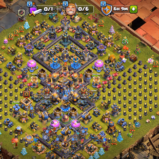 [4900 WAR STAR] XP 267 | TH18 FULL MAX | ALL HEROES MAX INCLUDE DRAGON DUKE | NICE EQUIPMENT | DEFFENSE MAXED - Image 1