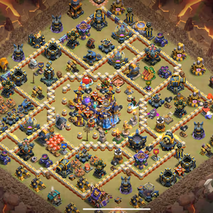 🔥Xp-190🔥 || Th18 || High Quality Epic Equipment || Heroes 74-84-58-61-42 || 6 Builders || NC Available || Cheapest - Image 1