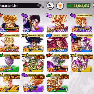 INSTANT GLOBAL [CNLT806] LR SS3 Goku (Mini) 14s + LF SS4 Goku 6s+ LF SS Goku(mini) 6s + 12 LF - Image 2