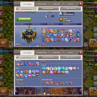 🔥29K HIGH GEMS AND 2K LEAGUE MEDEL TH 17 MAX🔥 HEROS:-100-100-71-75-50-4 | BEST EQUIPMENT LEVEL | CLOSE MAXED | CHECK P - Image 3