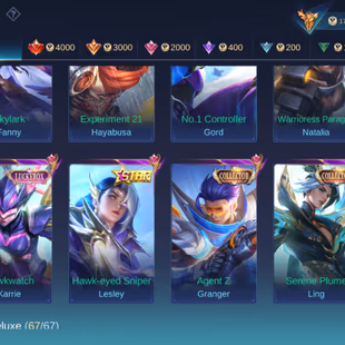 ANIME COLLECTION MEGA V || 2 LEGEND || 15 GRAND || 9 EXQUISITE || SKINS 492 || HIGHEST RANK GLORY 82 - Image 6