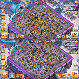 🔥36K GEM-2470 MEDALS🔥RARE TH-18 NEAR MAX! XP-270! 51K LEGEND TROPHY! 6X EPIC MAX! HEROES:-102-102-91-77-50! BEST DEAL - Image 1