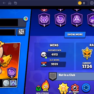345 SKINS | 71.000 TROPHIES | 100 BRAWLERS | 40 HYPERCHARGE | 51 MAX | 35 PRESTIGE | 25 BUFFIES - Image 6