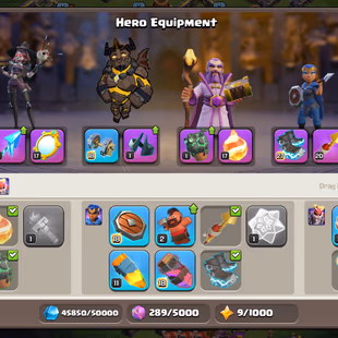 Th18 Almost Max | Hero-96-103-77-48 | Equipment-9-Epic Almost Max | XP-211 | NC-Yes | BEST-DEAL - Image 6