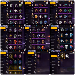  Lvl 60 Ff Acc || 5 GUNS  || YELLOW BERZILIAN TROUSERS - Image 5