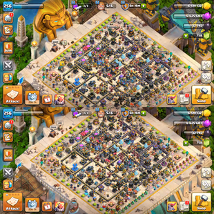 [ALL LEAGUE SKIN AND WAR ARENA] RARE TH-18 NEAR MAX! XP-256! 5X EPIC EQUIPMENTS MAX! HEROES:-104-103-93-80-53! BEST DEAL - Image 1