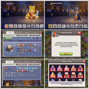 COMBO TH11 MAX | LEV-32 ACCT | 8-YEAR OLD ACC 431- GEMS  5827-TROPHIES KT-11 ARENA-16 FREE RENAME CHEAP INSTAN - Image 6