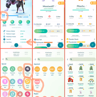 🎯7 ARMORED MEWTWO TRADEABLE 👹(2 SHINY KYOGRE) (RARE OLD 2018 ACCT) (23700 POKEMON) (GUARANTEED LUCKY TRADEABLE) INSTA - Image 7