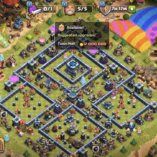 ||5Epic max|| Xp140 th13 near max|| All heros max|| wall max|| Base full max||Painter scenery|| Name change available|| - Image 1