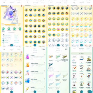 97x MEDALS 🔥 954x SHINY 💎 1168 LEGENDARY [] 6x ARMOURED MEWTWO [] ALL CLONES [] APEX LUGIA [] 104 SHINY LEGENDARY - Image 2