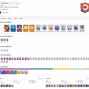 🔥LV 55 - 12 EVO🔥 | KT 15 | ARENA 25 | TROPHIES 10K | EMOTE 85 | 6 CARD LV 15 | 23 CARD LV 14 | 3X LEG BADGE | 2 RULERS - Image 2