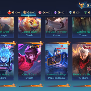 M351|LVL99|132HEROES|457SKIN|MEGACOLLECTORIII|3LEGEND|3JUJUTSUKAISEN|6KOF|2STARWARS|LANCELOTKINSHIN|3TRANSFORMERS|LEGEND - Image 4