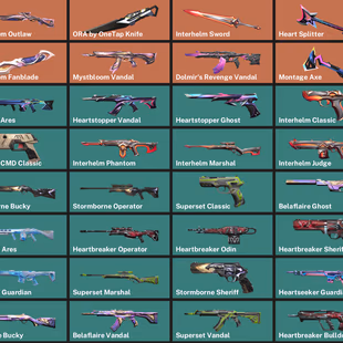 [TP] EU 🔥 48 Weapon Skins 🔥 15 Agents | 40 Buddies | 6 Knifes | 138 Level | 29075 VP Inventory Value | Ranked Ready - Image 1