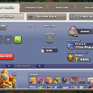 🔥[ TH-15 MAX ] NEWLY TH-16🔥S.BALL [20] - 10X EQUIPMENT MAX || MAX WALLS - HEROS - DEF [ FOR TH-15 ] || BEST DEAL - Image 2