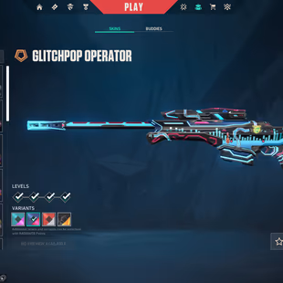 NA | 31 Skins | 1 Knives | Luxe Knife | Glitchpop Operator | VALO GO! Vol. 1 Phantom | Forsaken Classic | 10K VP Spent - Image 3