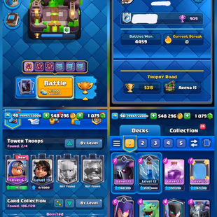 LEV-40 ACCT  9-YEAR OLD ACC 5315-TROPHIES KT-13 ARENA-15 1079 GEMS CHEAP INSTANT DELIVERY GUARANTEED - Image 2