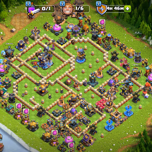 🌲[ PREMIUM TH-17 ]🌲GG-FA-EB [MAX] || SB-FB [26] || MM-DC-RS [20] || HEROS: 100-100-71-76-51 || LVL 17 WALLS |BEST DEAL - Image 1