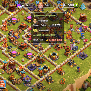 TH16 Max Almost ! 11 Epics ( 4 Epic Almost Max ) ! Lab  Pets and 1 Hero Left ! Painter Scenery ! Namechange Free - Image 2