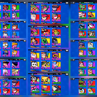 Trophy 43K 🔥All Brawlers [44x Max] 77x Hypercharge 🔥316x Skins | Buffies 8 | Nc Free | 46x Max Win Streak | 8x Titles - Image 4