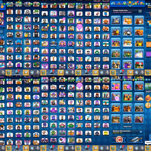 Level 77🔥120 Elite🔥32 Evolation [26x Skin 246 Emotes] 22237 Gems 4.7 Milion Gold 3x GT Rank 2x Ladder Ultimate Champ - Image 3