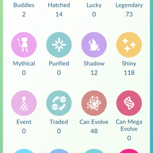 0P Account |Level 70 |Shiny 118 |Legendary 73 |Shiny location bg zapdose |Shiny bg piplup |Galar zapdose - Image 3