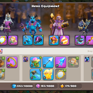 RAREST | TH14 FULLY MAXED | FREE NC | GG-MX!SB-MX!SnB-MX!FA-MX!MM-MX!AF-MX!FB-MX!EB-MX!RS-MX | ALL HERO MAX|NOTHING LEFT - Image 7