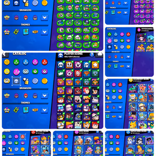 80k+ TROPHIES|58 BRAWLERS MAXED|42 HYPERCHARGED|300+ SKINS|RARE SKINS|ANTIVIRUS SKIN|SHELLY|400+ PLAYER ICONS|CHEAP PRIC - Image 2