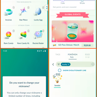  🎯LVL 44 | 243 TRADEABLE PG 🔄 125 LEGENDARY  | 59 SHINY  | 6 HUNDO  | RARE SHADOW  / LUGIA HO-OH - RARE COLLECTION A - Image 4