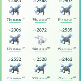 YEAR 2016🔥LEVEL 70💎 183 SHINY [] SHINY LEGENDARY KYUREM [] 19 LEGENDARY || 9-10million STARDUST - RENAME AVAILABLE - Image 8