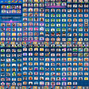 🔥RARE RANKED🔥 RARE EMOTES []105 ELITES []49 SKINS [] CRL 2022 [] UC [] ROYAL GEM  TROPHY KISS []  ARENA 25 [] 28 EVO  - Image 3