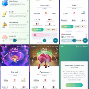 SHINY LEG GROUDON [] KYGORE - ZAMZENTA - 51 LEGENDARY [] LEVEL 50 [] 8 SHINY [] RENAME AVAILABLE [] INSTANT AVAILABLE [] - Image 7