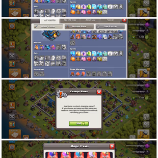 💎TH-12 146 XP💎MAGIC ITEMS | 3 SKINS | HEROS: 59-65-34-29 | 1905 RAID MEDALS | FREE RENAME | QUICK DELIVERY - Image 3