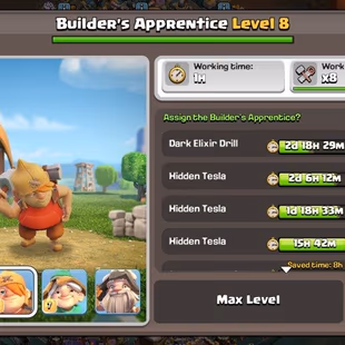 💎 (RAREST) 200 HERO SKINS 60 SCENERIES TREES FROM 2014 EVERY EQUIPMENT MAXED FULL MAX TH 18 BUILDER'S APPRENTICE MAXED - Image 5