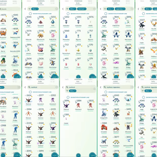 [G364] LEVEL 73 STACKED ACCOUNT I ARMOUR MEWTWO LUCKY I 2016 CREATED ACCOUNT I 708 SHINY I 437 LEGENDARY I NAME CHANGE A - Image 4