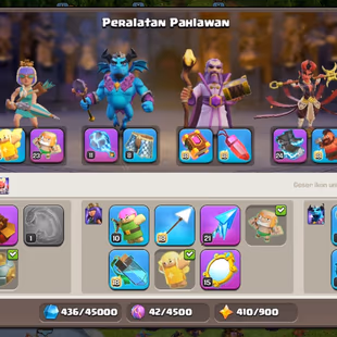 [CHEAPEST] TH17 DONATION | XP205 | HERO 91-95-53-63-44-2 | NICE EQUIPMENT | INSTANT DELIVERY | - Image 5