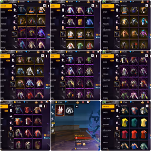  Bandit (Pirate) Outfit  || Naruto Items  | Multiple Evo Guns | Rare Skins | Free Fire Account - Image 6