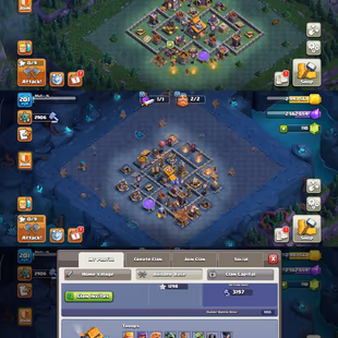 TH-14 ALMOST MAXEDOUT! XP-201! 7X EPIC EQUIPMENTS! MAX WALLS DEFENSE! HEROES:-64-73-51-51-30! ALL PETS! FAST DELIVERY - Image 6