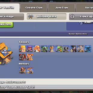 💫[ PREMIUM TH-17 ]💫 QUEEN: 100 [MAX] || G.GUANTLET [26] - F.ARROW [23] | HEROS: 80-100-61-52-30 || FAST DELIVERY  - Image 8