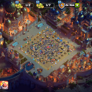 MAXED WALLS 💎 5x SCENERY💎 HIGH TH 18 - 3500 WWS - 105-105-95-80-55-4 HERO - OBSTACLES - 38 EQUIPMENT - MAX GUARDIAN  - Image 4