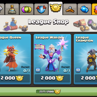 🔥LEGEND LEAGUE🔥TH 18 MAX || 30/38X MAX EQUIPMENT || BK 105 AQ 105 MP 95 GW 80 RC 55 || 2377 CWL MEDAL || 259 XP - Image 8