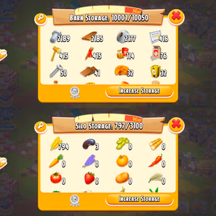 🔥CRAZY DEAL LEVEL 101🔥 BARN 10001:10050 | SILO 797:3100 | 10 MILLION COINS | 967 DIAMOND | CHECK PHOTOS | INSTANT  - Image 2