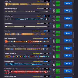 12.5B COINS ACCOUNT | Level 306 | CCP 79 | Exclusive Cues Collection | Avatars - Rings - Frames | Status Alert - Image 7