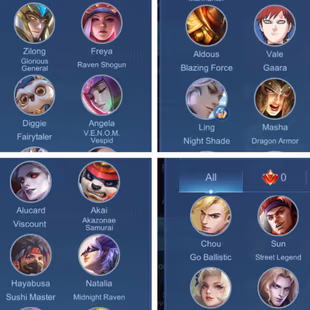 Renowned Collector3 259 Skins Max Emblems iOS Android Playable - Image 3