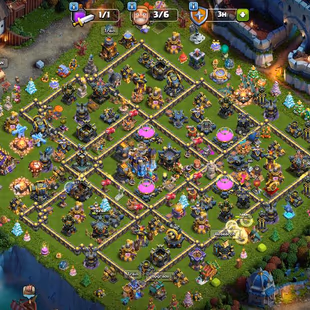 🔥TOWNHALL 18💎 DARK AGE SCENERY [] 100-100-63-75-50 HERO [] 1139 GEMS - 31 EQUIPMENT - 1600 WWS - RENAME 500  - Image 7