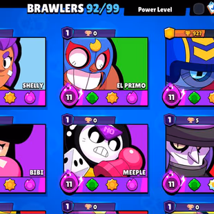 BEST ACCOUNT 💎 TROPHIES 73827 💎 BRAWLERS 92 [] MAX BR 16 [] HYPER 9 [] SKINS 231  [] CHEAP - Image 1