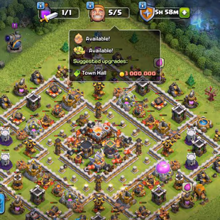 [ TH-11 FULLY MAX ] || MAX LIST: MAX DEFENCES - TROOPS - WALLS || HEROS: 50-50-30-20 MAX || FASTEST DELIVERY - Image 1