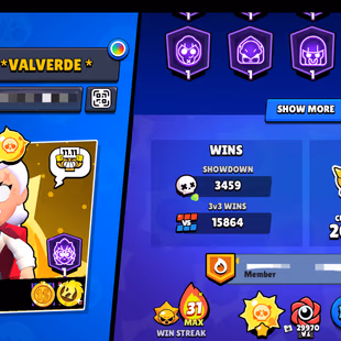 All rare skins💎 | 72K Trophies | 101 Heroes | 65 Maxed | 75 Hayper | 360 Skins🌟 | The More... - Image 5