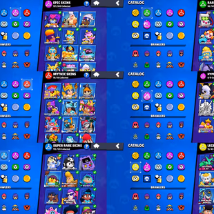 Max Brawler 98🔥Hyper 76🔥Trophy 57K | Total Skins 372 | Lots Rare Skins | Coc Cr Both Best Game Account Added  - Image 4